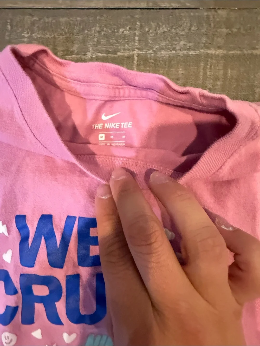 Nike Kids Short Sleeve Tee Lot - Black, Pink, Teal, Light Green, Cream